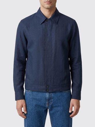 Brioni Overshirt Brioni in lino e lana