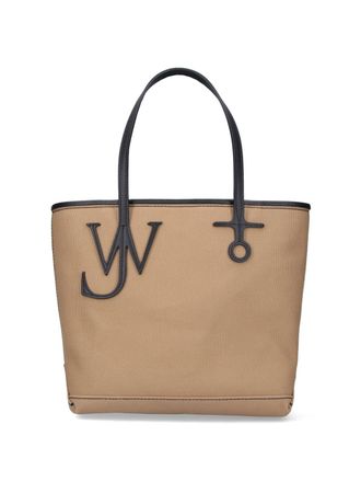 J.W.Anderson Beige Anchor Cotton Canvas Tote Bag