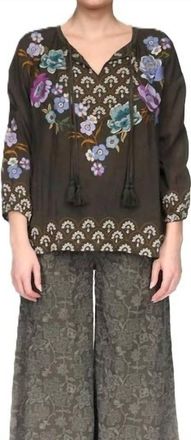 Johnny Was Margot Blouse In Rosin