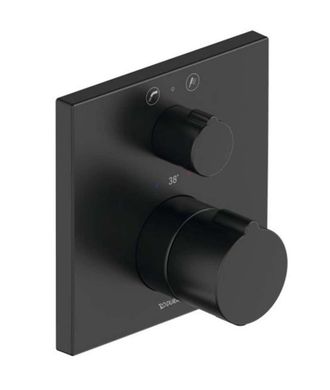 Duravit Duravit - Termostato De Ba&ntilde;o Oculto C.1, Roset&oacute;n Cuadrado, Con