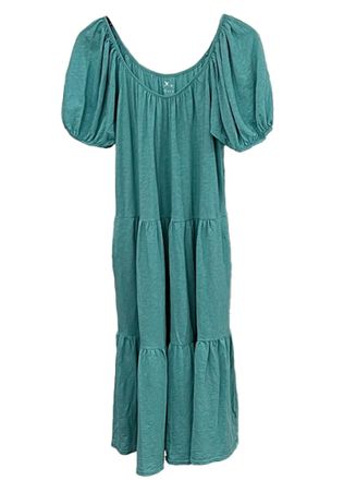 Velvet Womens Jane Long Knit Dress In Turquoise