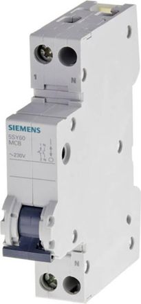 SIEMENS 5sy6016-6 Interruptor Autom&aacute;tico 16 A Blanco Compacto
