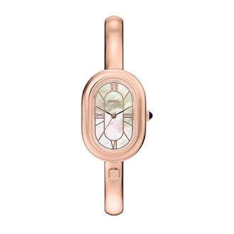 Fossil Sloan Quartz Ladies Elegant Oval Watch Es5472
