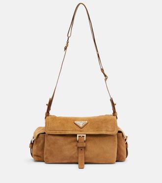Prada Borsa Prada Explore Medium in suede
