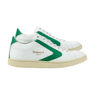 Valsport Sneakers, male, White, Size: 13 US White Leather Mens Sneaker Tournament Model