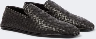 Bottega Veneta Zapatos slip-on Palazzo de piel Intrecciato