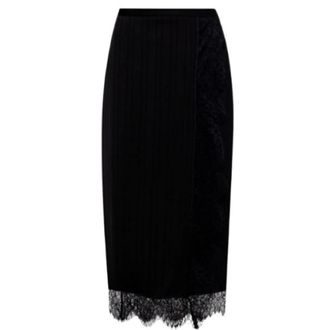 Twinset Dames, Rokken, Zwart, Maat: L