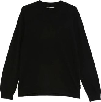 Emporio Armani crew-neck sweater - Black