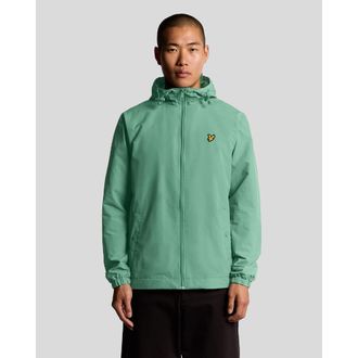 Lyle & Scott Heren Lyle And Scott Zip Through Hooded Jacket in Groen