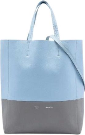 Celine Pre-owned Tote Bags, female, Blue, Size: ONE SIZE Pre-owned Cabas Tote Bag