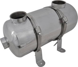 vidaXL Vidaxl - Intercambiador De Calor Para Piscina, 355 X 134 Mm, 40 Kw