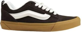 Vans Schoenen, Heren, Zwart, 42 EU, Leer, Knu Skool Shoe