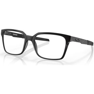 Oakley 53mm Rectangle optical glasses in Black at Nordstrom