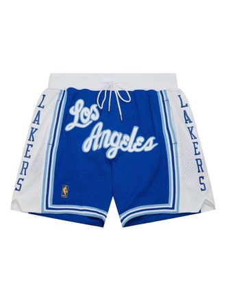 Mitchell & Ness x Just Don Los Angeles Lakers 1996-97 shorts - men - Mesh - M - Blue