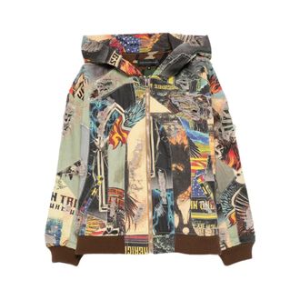 Who Decides War by Ev Bravado Zip-throughs, male, Multicolor, Size: M Zip-through Hoodie