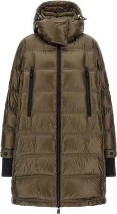 Moncler Green Rochelairs Long Parka