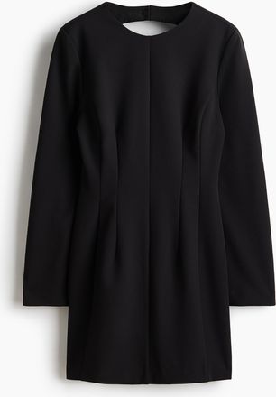 H&M R&uuml;ckenfreies Kleid - Schwarz