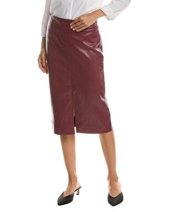 T Tahari Slim Midi Skirt