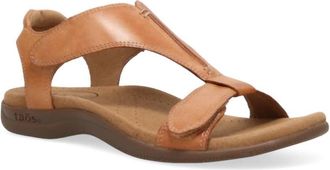 Taos Womens The Show Sandal In Caramel