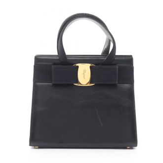 Ferragamo Leather Handbag (Pre-Owned)