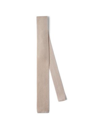 Brunello Cucinelli Knit necktie in Buff at Nordstrom