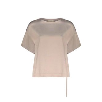 Herno Herno Asymmetric Short Sleeve Blouse