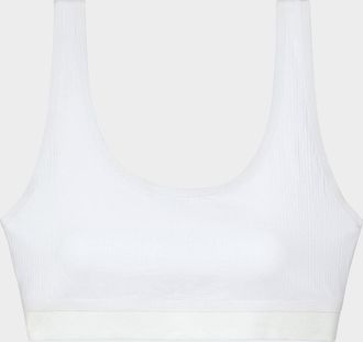 Wolford Beauty Cotton Scoop Neck Bralette