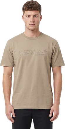 Off-white Beige Slim Logo T-Shirt