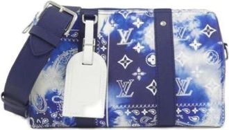 Louis Vuitton Pre-owned Monogram Schoudertas - Dames - Vintage Schoudertas - Blauw - ONE Size - Vintage
