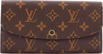 Louis Vuitton Emilie Wallet Monogram Canvas (Authentic Pre-Loved)