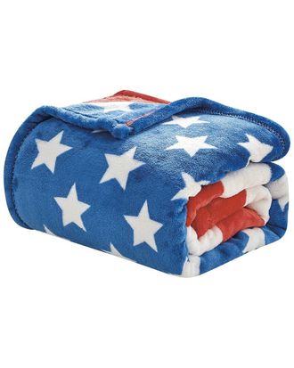 Luxury Home American Flag Throw Blanket