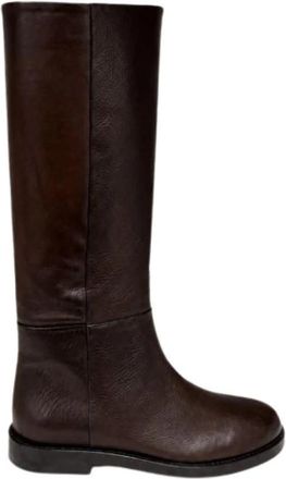 AGL Laarzen - Dames - Hoge Laarzen - Bruin - 36 EU - Schoenen