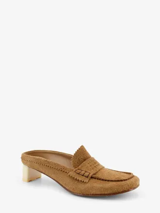 Maison Margiela Womens Sandals Suede Brown