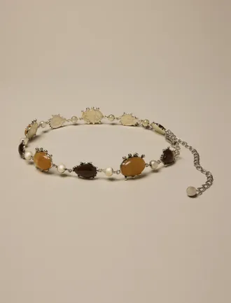 Lucky Brand Stone Chain Belt