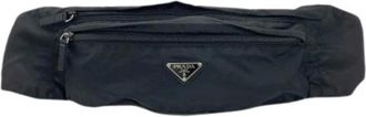 Prada Pre-owned Belt Bags, female, Black, Size: ONE SIZE Pre-owned Sling bag