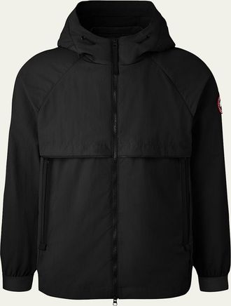 Canada Goose Mens Hooded Full-Zip Anorak