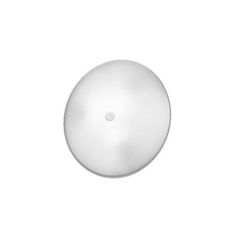 Netlighting Centro Glass Simple Flush Ceiling Light Chrome 2x E14 in Grey