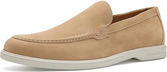 Peter Millar Excursionist Nubuck Venetian Loafer Mens Lace Up Wing Tip Shoes Wheat : 11.5 M, Leather