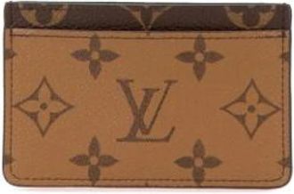 Louis Vuitton Pre-owned Plastic wallets - Dames - Vintage Accessoires - Bruin - ONE Size - Leer - Vintage