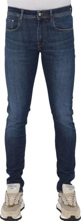 Cycle Katoenen Skinny Jeans Licht Vintage Stijl - Heren - Skinny Jeans - Blauw - W38 - Katoen - Jeans