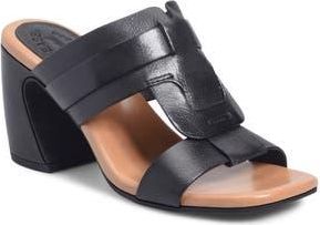 Kork-ease Brynn Mule Sandal in Black Leather at Nordstrom Rack, Size 11