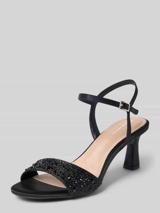 Tamaris Tamaris Sandaletten mit Strassstein-Besatz in Black, Gr&ouml;&szlig;e 36