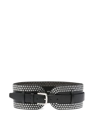 Golden Goose studded leather belt - Black