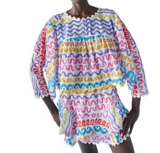 Celia B Binjai Top In Multicolor