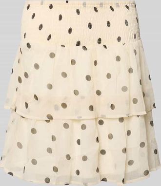 Vero Moda Mini-Rock aus Chiffon Modell SMILLA in Weiss, Gr&ouml;&szlig;e XL