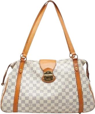 Louis Vuitton Pre-owned Stresa GM Damier Azur Tote Bag - - Pre-owned - Donna - Bianco - ONE SIZE