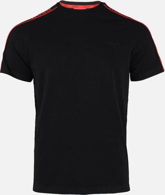 HUGO BOSS Mens HUGO Liam T-Shirt, Black - Size: 44