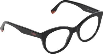 Fendi Accessoires, Dames, Zwart, ONE Size, Cat Eye Zonnebril