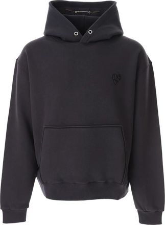 Andersson Bell Essential Adsb Heart Hoodie - Heren - Hoodies - Grijs - L - Katoen - Hoodies & sweatvesten