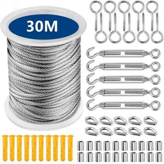 OEM Tensor De Cadena De Tipo Tornillo, Ligero Y De Alta Resistencia, Con Dispositivo De Tensi&oacute;n De Cable De Acero, Cable De Acero Trenzado Resistente A La